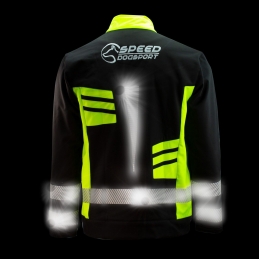 Dog sports softshell jacket SUNDERLAND 3.0 high-visibility / SD-WJS / Speed Dogsport® - 5