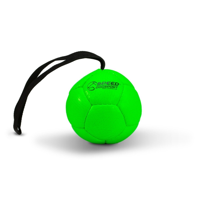 9 cm Hundesport Trainingsball Pro-Dog mit Füllung und Handschlaufe / SD-TB9 / Speed Dogsport® - 5