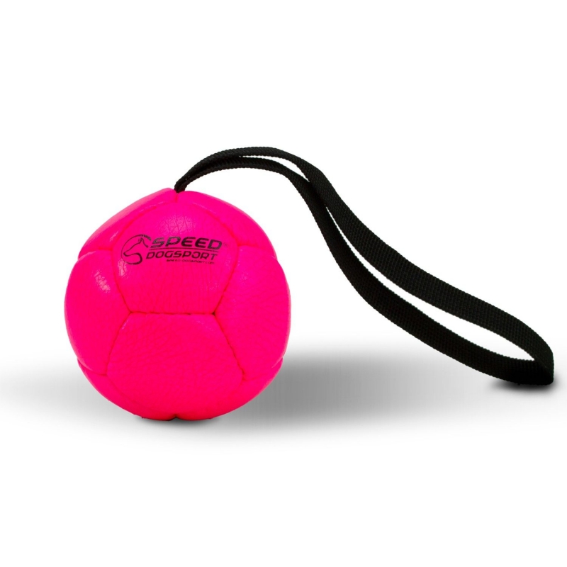 9 cm Hundesport Trainingsball Pro-Dog mit Füllung und Handschlaufe / SD-TB9 / Speed Dogsport® - 7