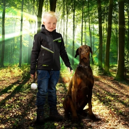 Dog Sport Softshell Jacket LONDON for Kids Unisex / SD-SJKSG / Speed Dogsport® - 5